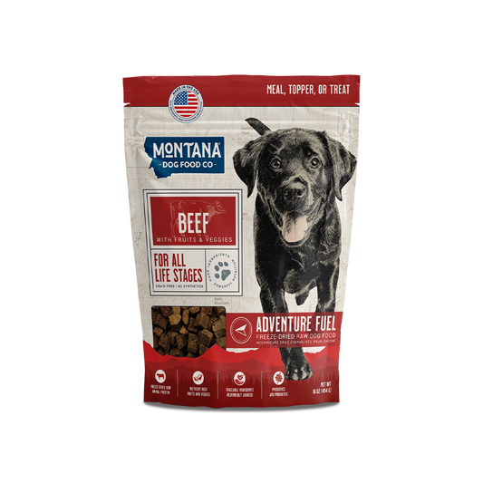 Grain-Free Beef Freeze-Dried Raw Adventure Fuel (Dog Food)